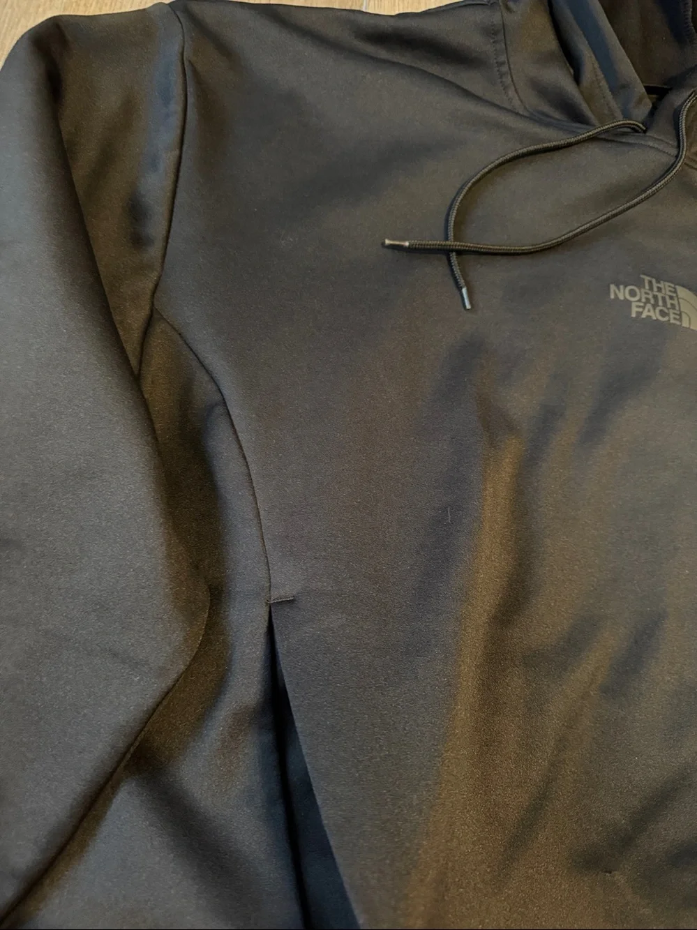 The North Face Men's Black Pullover Hoodie with Tonal Logo